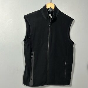Men's Greyson Algonquin Primaloft Black Fleece Golf Vest Medium